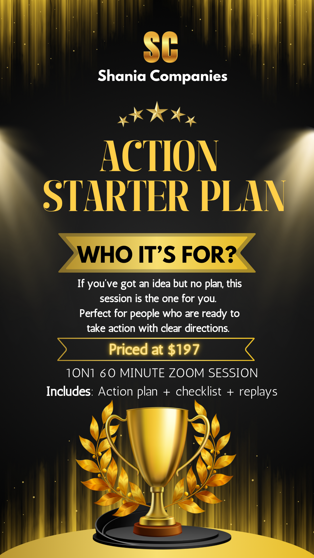 Action Starter Plan – Turn Your Idea Into a Plan