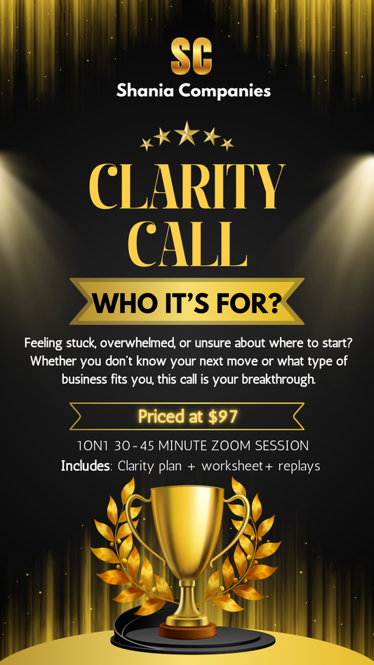 Clarity Call - Get Clear On Your Next Move